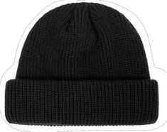 Basic Beanie Hat - Standart / Black - Hats Warm Solid Color Hat For Streetwear, Warm Solid Hats For Streetwear, Warm Winter Hat In Plain Color, Casual Black Beanie With Short Brim, Black Beanie With Short Brim For Outdoor, Casual Winter Bonnet With Brim, Casual Brimmed Winter Bonnet, Casual Warm Bonnet With Curved Brim, Warm Casual Bonnet With Curved Brim