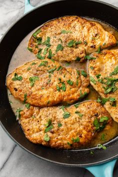 This simple chicken scallopini recipe has tender, thinly pounded pan fried chicken in a delicious lemon butter sauce. It's fast and easy. Pounded Chicken Breast Recipes, Pounded Chicken, Chicken Scallopini, Chicken Cutlet Recipes, Delicious Chicken Breast Recipes, Lemon Butter Chicken, Chicken Breast Recipe, Pan Fried Chicken, Simple Chicken