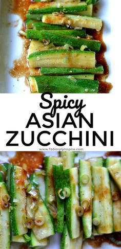 Honey Siracha, Spicy Zucchini, Low Carb Side Dish, Low Carb Side, Zucchini Recipe, Healthy Side Dish, Asian Vegetables, Healthy Side, Veggie Side Dishes