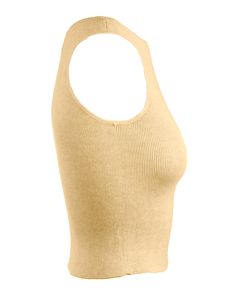 Our Bianca tank top isn't just popular—it's practically legendary. Why? Because it’s constructed with organic ribbed cotton that is as soft as a whisper. Body hugging without being too tight and constructed with a delicate racerback and sexy collarbone-grazing neckline, make Bianca the MVP of any wardrobe. Wear it alone, layer under your favorite cardigan, wash, rinse, repeat. It's just that good. DETAILS 100% Organic Egyptian Cotton Seamless 1x1 Rib Bodycon Fit Racerback Slightly Cropped Lightw Ribbed Fitted Tank Halter Top, Ribbed Fitted Halter Tank Top, Fitted Ribbed Halter Tank Top, Spring Ribbed High Stretch Tank Top, High Stretch Ribbed Tank Top For Spring, Fitted Beige Scoop Neck Tank Top, Solid Ribbed Halter Tank Top, Yellow Ribbed Stretch Tank Top, Yellow Ribbed Sleeveless Tank Top