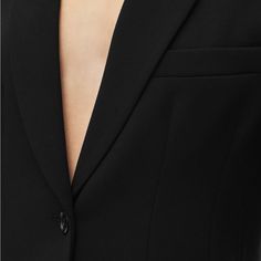 Lovely Black Blazer With Shoulder Pads. I Loved This Blazer But It’s Just Too Small! Would Look Nice With Jeans, Dress Pants Or Even A Skirt! Fitted Zara Outerwear With Notch Lapel, Zara Fitted Blazer With Suit Collar, Zara Fitted Blazer With Notch Lapel, Zara Fitted Classic Outerwear, Zara Fitted Blazer With Lapel Collar, Zara Tailored Evening Blazer, Classic Zara Blazer For Evening, Formal Fitted Zara Outerwear, Zara Luxury Fitted Outerwear