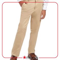 in stock School Uniform Pants, Boys Khaki Pants, Tommy Hilfiger Pants, Tommy Hilfiger Baby, Chino Cotton Twill Bottoms With Five Pockets, Straight Leg, Khaki Cargo Pants, Tommy Hilfiger Kids, Tommy Hilfiger Dress, Uniform Pants