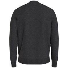 This versatile cotton crewneck sweater from Tommy Hilfiger is essential for any fall/winter wardrobe. Wear alone or layered, its classic fit and neutral hue create an effortless, intentional look ideal for posting stylish Instagram outfit shots. Highlight the logo embroidery at the chest for a touch of preppy heritage branding. At this price, it's a must for building your essentials collection while expressing your personal style. Machine washable for low-maintenance wear whenever inspiration strikes. Gray Crew Neck Sweater For Layering, Classic Outerwear With Ribbed Collar And Crew Neck, Tommy Hilfiger Fall Sweater With Ribbed Cuffs, Tommy Hilfiger Sweater With Ribbed Cuffs For Fall, Gray Crew Neck Cardigan, Crew Neck Sweater With Ribbed Collar For Layering, Crew Neck Cotton Cardigan With Ribbed Cuffs, Cotton Crew Neck Cardigan With Ribbed Cuffs, Cotton Cardigan With Ribbed Cuffs And Crew Neck