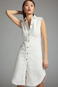 Rent Midi Collared Shirt Dress from Nuuly. Pick 6 items for $98/month. Free shipping + returns. Classic Summer Dress With Spread Collar, Elegant White Shirt Dress With Placket, Formal Summer Shirt Dress With Spread Collar, Formal Summer Shirt Dress With Placket, Classic A-line Shirt Dress For Dress Down Occasions, Elegant Button-up Cotton Mini Dress, Elegant Cotton Button-up Mini Dress, Summer Midi Dress With Spread Collar And Placket, Summer Dress With Button Closure And Spread Collar