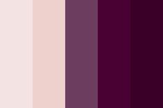 the color palette is purple and has many different shades, including red, pink, green,