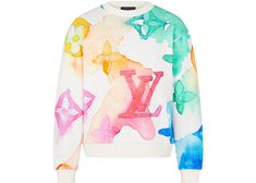 Louis Vuitton Watercolor, Bridal Logo, Watercolor Monogram, Monogram Sweatshirt, Lv Men, Louis Vuitton Official, Mens Designer Fashion, Louis Vuitton Men, Fashion Books