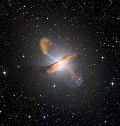 an image of a galaxy in the sky