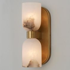 The elegant contours of this double sconce are adorned by two classic alabaster bowl shades, making it a timeless piece. Alabaster is a natural stone, so veining and tone variations are expected and celebrated as they add exclusivity to each light. Classic Wall Lights, Lite Brite, Double Bath, Contemporary Wall Sconces, Bathroom Sconces, Shades Of Light, Powder Bath, Bathroom Wall Sconces, Modern Wall Sconces