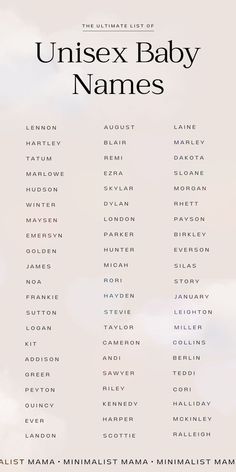 an image of a baby names poster