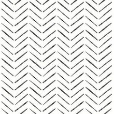 a black and white chevroned pattern with lines in the middle, on a white background