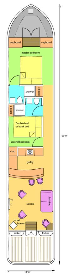 the floor plan for an rv home