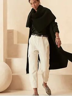 Women's Clothing - Shop New Arrivals | Banana Republic Black Duster, Long Duster Cardigan, Long Sweaters For Women, Long Cardigan Sweater, Duster Cardigan Sweater, Long Duster, Sweater Duster, Cyberpunk Fashion, Wardrobe Inspiration