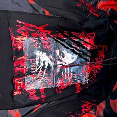 The Nightmare On Elm Street Brand New Hoodie, Never Been Worn And With Tags *Offers Are Welcome* Edgy Halloween Hoodie With Graphic Print, Black Alternative Style Sweatshirt With Skull Print, Black Skull Print Alternative Sweatshirt, Black Emo Hoodie With Graphic Print, Punk Cotton Halloween Sweatshirt, Cotton Punk Halloween Sweatshirt, Punk Cotton Sweatshirt For Halloween, Black Halloween Sweatshirt For Alternative Fashion, Black Sweatshirt For Halloween Alternative Fashion