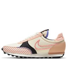 (WMNS) Nike Daybreak Type 'Crimson Tint' DD8506-881 (SNKR/Low Top/Women's/Waffle Shoes) Apricot Agate, Nike Daybreak, Marathon Running Shoes, Running Shoes Sneakers, Latest Shoes, Shoe Lover, Stylish Sneakers, Casual Shoes Women, Shoe Game