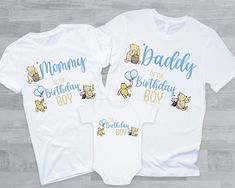 two baby onesuits with winnie the pooh on them