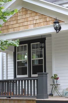 the front porch is clean and ready for us to use