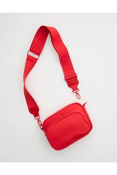 THE FABRIC: Smooth, durable nylon./THE DEETS: Two compartments with zipper closure (the best for keeping your phone & keys secure!)./MORE DEETS: Comfortable, adjustable strap. Offline By Aerie, Cute Car Accessories, Comfortable Leggings, Men's Bags, Gifts For Everyone, Mens Outfitters, Girls Bags, Small Crossbody Bag