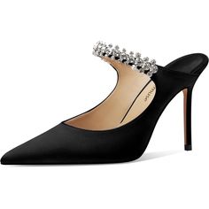 [Us Size 6-12.5 Available]: True To Size [4" (100mm) Heel For Any Occassions]: Wedding, Party, Beach, Shopping, Work, Holiday And So On [Handmade With Good Material]: Rubber Sole, Synthetic Grained Leather Upper, Soft Gentle Lining, Rhinestone Strappy And Metallic Heel [Modern And Stylish]: Rhinestone Strap Featured. Slip On To Lengthen Leg And Pair With Any Dress Or Pants For A Striking Look. Fitted Embellished Heels For Evening, Chic Fitted Heels With Rhinestones, Fitted Rhinestone High Heels, Elegant Closed Toe Heels With Rhinestones, Elegant Rhinestone Embellished Closed Toe Heels, Luxury Fitted Heels With Rhinestones, Elegant Heels With Rhinestones For Night Out, Luxury Fitted Rhinestones Heels, Blush Pink Shoes