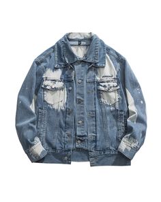 A denim jacket with a layered design.

A light and easy-to-wear outerwear that is suitable for the change of seasons.

We recommend not only mannish outfits, but also sweet and spicy outfits paired with feminine items.
◾️Model
Height/Weight：158cm(62.2in)/40kg(88.1lb)
Fitting Size：L




Size (cm)
Length
Chest
Shoulder
Sleeve Length


M
69
118
60
60


L
71
122
62
61


XL
73
126
64
62


2XL
75
130
66
63 Spring Denim Blue Jacket For Streetwear, Casual Denim Blue Outerwear For Streetwear, Spring Streetwear Washed Denim Jacket, Urban Denim Jacket With Relaxed Fit For Spring, Urban Style Relaxed Fit Denim Jacket For Spring, Spring Long Sleeve Denim Jacket For Streetwear, Casual Long Sleeve Denim Jacket For Fall, Casual Fall Denim Jacket With Long Sleeves, Fall Casual Long Sleeve Denim Jacket