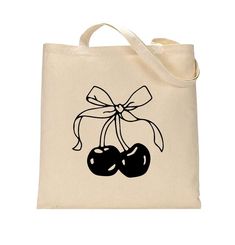 Cute tote bags! Made with 100% cotton totes and vinyl decals. These images are digitally created but will represent the design accurately. White Screen Print Bag As Gift, White Screen Printed Bag As Gift, Eco Bag Aesthetic, Tote Bag Painting, Diy Tote Bag Design, Bag Inspiration, Diy Tote, Painted Tote, Bag Designs