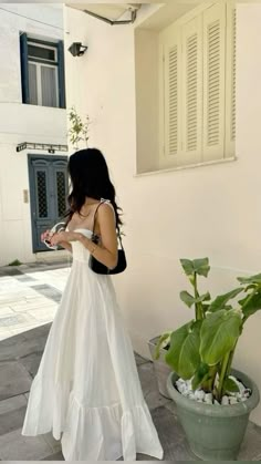 Dress Elegant Long, Summer Fashion Dresses, Long Summer Dresses, Party Dress Long, Dress Formal, Long Prom Dress, Evening Dresses Long, Looks Style, Looks Vintage