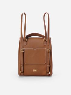 Medium Grace Backpack – Parisa New York Classic Daily Backpack With Detachable Strap, Luxury Leather Satchel Backpack For Daily Use, Luxury Leather Backpack With Detachable Strap, Classic Leather Backpack With Detachable Strap For Everyday, Classic Leather Backpack With Detachable Strap For Daily Use, Classic Crossbody Backpack With Detachable Strap, Business Leather Backpack With Detachable Strap, Classic Backpack With Detachable Strap For On-the-go, Leather Business Backpack With Detachable Strap