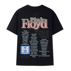 Get $5 off with code PFPIN5. Limited to the first 100 customers. Hurry, we are selling out fast! Pink Floyd Fan, Perfect Pink, Colour List, Pink Floyd, Material Design, World Tour, Fashion Tees, Cute Fashion, Knit Jersey