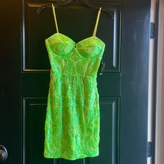 Size Small Windsor Homecoming Dress. Nwt- Only Tried On. Lime Color With Lots Of Detailing Lime Color, Windsor Dresses, Homecoming Dress, Windsor, Homecoming Dresses, Homecoming, Prom Dresses, Prom, Womens Dresses