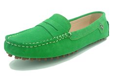 PRICES MAY VARY. Soft Breathable Material: these womens comfort loafers are suede upper and fully lined in genuine soft real leather with cushion insole. You can wear them all the time and won't get tired. Narrow Size Fit: Our this womens casual loafers is narrow fit. If you have wide foot. Please order a half size up than your normal size. More size questions. Please contact us before order. Timeless Design: This classic womens loafers featuring brushed finish signature bar buckle with a horse Bright Pink Shoes, Kelly Green Pants, Womens Loafers, Gap Shoes, Loafer Shoes Women, Driving Moccasins, Casual Loafers, Casual Design, Driving Shoes