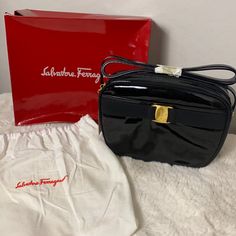 Vintage Classic Bag From Lord And Taylor. Never Used And The Perfect Bag For Any Outfit. Please Note Box Is Damaged From Storage And There Are Stains On The Dust Bag. Questions? Leave A Comment Below! Black Box Bag For Shopping, High-end Black Shoulder Bag For Gift, Designer Crossbody Box Bag For Evening, Designer Box Bag With Adjustable Strap For Evening, Designer Evening Box Bag With Adjustable Strap, Elegant Gift Shoulder Bag With Original Box, Elegant Box Bag With Original Box, Designer Black Bag For Gift, Designer Crossbody Box Bag For Formal Occasions