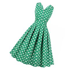 Polka Dot Swing Pin Up Dress. Button Up Front And Ties In Back. Cotton Spandex. Special Order Delivery 7-21 Days Styles: Dance Vintage 1950s Pinup 50's Rockabilly Summer Retro V-neck Dress With Buttons, Retro Polka Dot V-neck Dress, Retro V-neck Polka Dot Dress, 1950s Style A-line Polka Dot Dress, Vintage V-neck Polka Dot Dress, Polka Dot Dresses For Vintage Fashion, Vintage Fashion Polka Dot Dresses, 1950s Style Polka Dot Knee-length Dress, 1950s Style Polka Dot Dresses For Spring