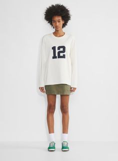 RAMOS LONGSLEEVE | Aritzia Essential Wardrobe Pieces, Sweat Vest, Work Sweaters, Micro Skirt, Essential Wardrobe, Tailored Coat, Sweater And Shorts, Bike Shorts, Denim Shirt