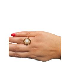 This elegant Pearlin' Ring features a lustrous pearl and two sparkling diamonds set in a delicate gold band that is adjustable. The timeless design and high-quality materials make it a perfect addition to any jewelry collection. Elevate any outfit and exude sophistication with this beautiful ring. Pearl White Timeless Ring For Formal Occasions, Timeless Pearl Drop Rings For Formal Occasions, Classic Adjustable Opal Ring For Anniversary, Elegant Crystal Ring Gift, Elegant Yellow Gold Opal Ring For Formal Occasions, Classic Formal Pearl Open Ring, Adjustable Classic Pearl Ring, Elegant Adjustable Crystal Ring For Anniversary, Classic Formal Open Pearl Ring