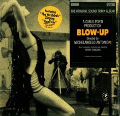 the original sound track album cover for blow - up