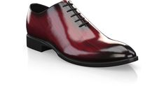 Men's Luxury Dress Shoes are handcrafted by individual order. Upper material is made by leather, premium leather. Insole and lining materials - leather. Your new shoes will be handcrafted especially for you and delivered for free to your home or office in 1-2 weeks. Included option for free return and remake if the shoes do not fit.Only now all this is available at an exclusive price of $255.00.Proceed with you order now. Red Pointed Toe Dress Shoes For Galas, Burgundy Leather Shoes With Red Sole For Business, Red Snip Toe Leather Shoes For Business, Elegant Burgundy Oxfords With Red Sole, Formal Red Leather Shoes With Almond Toe, Elegant Burgundy Leather Shoes With Red Sole, Formal Dress Shoes With Red Sole And Snip Toe, Red Pointed Toe Oxfords With Leather Sole, Luxury Burgundy Dress Shoes With Leather Sole