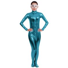 Feel like wearing a second skin with high quality Lycra pieces. Shimmery long sleeve high neck unitard with full foot coverage. Drag queens love our dancewear! Item: Unitard Materials: Lycra, spandex Closure: Front zipper IMPORTANT: Please, check the size chart before purchasing. Hip Pads, Queen Love, Comme Si, Drag Queens, Second Skin, Dance Wear, Perfect Outfit, Front Zipper, Feel Like