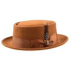 Wool Pork Pie by Bruno Capelo – DapperFam.com Pork Pie Hat, Men Stuff, Types Of Hats, Pork Pie, Fashion Cap, Hat Men, Hat Band, Wool Hat, Fashion Photoshoot