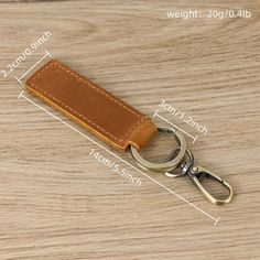 Precio bajo con envío gratis para usuario nuevo. Gift Business, Leather Keyring, Keychain Set, Car Keychain, Leather Keychain, Dark Brown Leather, Key Holder