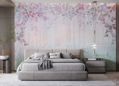 Bring the beauty of nature into your home with this stunning pink floral wallpaper mural. Perfect for bedrooms and living spaces, this vibrant design features a colorful garden scene that will instantly brighten any room. Customizable in size and color, it's the ideal way to create a botanical haven. Easy to apply and remove, this premium wallpaper adds a fresh, nature-inspired touch to your decor. Discover more designs like this in our Shop's Section: 👉 https://www.etsy.com/shop/Golawalldecor?section_id=45828662 Explore more unique designs in our Etsy Shop: 👉 www.etsy.com/shop/Golawalldecor 🌍 𝐅𝐑𝐄𝐄 𝐈𝐍𝐓𝐄𝐑𝐍𝐀𝐓𝐈𝐎𝐍𝐀𝐋 𝐒𝐇𝐈𝐏𝐏𝐈𝐍𝐆! ✈️ Shop with Confidence! We are a  Rated Shop with years of experience in providing top-quality products and exceptional customer service! 𝐒? Elegant Wallpaper For Bedroom, Purple Forest Wallpaper, Girl Room Wallpaper, Enchanting Room, Green Leaves Wallpaper, Rainbow Forest, Purple Forest, Green Leaf Wallpaper, Girls Room Wallpaper