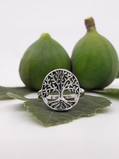 Solid Sterling Silver Beautiful Tree Of Life ring Design for woman. Symbolic Nickel-free Ring For Gift, Nickel-free Symbolic Ring For Gift, Nature-inspired Engraved Ring As A Gift, Nature-inspired Engraved Round Ring For Gift, Nature-inspired Engraved Ring For Gifts, Symbolic Nickel-free Engraved Ring Gift, Symbolic Engraved Nickel-free Ring As Gift, Nickel-free Spiritual Ring For Gift, Nickel-free Engraved Round Ring As Gift