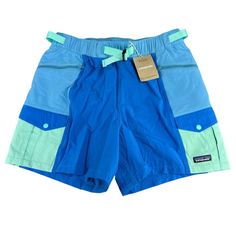 Patagonia Outdoor Everyday 4" Bayou Blue Cargo Shorts Women's Size S - Xl Note: Size Medium Was Used For Photography Purpose. New With Tags. Patagonia Bottoms With Built-in Shorts For Outdoor Activities, Patagonia Casual Green Bottoms, Casual Green Patagonia Bottoms, Patagonia Nylon Shorts For Outdoor Activities, Patagonia Nylon Outdoor Shorts, Patagonia Nylon Shorts For Outdoor, Patagonia Sports Shorts For Summer, Patagonia Shorts For Summer Sports, Patagonia Sporty Hiking Shorts