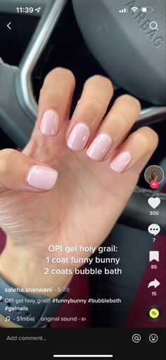 Dip Nail Colors, Engagement Nails, Opi Nail Colors, Nails Opi, Work Nails, Gel Nail Colors, Cute Gel Nails, Hair Skin Nails, Pink Nail