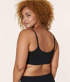 The Maui Top combines the ease of a crop top and the comfort of a sports bra. Longline, supportive, and flattering, it's is the simple solution to all your swim top needs. â€¢ removable soft cups â€¢ adjustable straps â€¢ underbust elastic â€¢ UPF 50+ sun protection Long Torso, Soft Cup, Bra Straps, Swim Top, Black Flats, Great Books, Long A Line, Upf 50, Maui