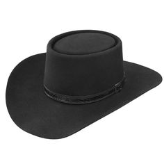 Stetson Buffalo Collection Revenger Cowboy Hat This Stetson 4x cowboy hat features 3 1/2 hat brim. Stetson hats are known the world over for innovative western styling and the highest quality cowboy hats around. Stetson cowboy hats set the standard that cowboys have come to trust. 4X 100% Buffalo Fur 3 1/2" Brim 4 " Crown Gambler Crown Black Hat Band with Silver Accents Made in the USA Use this chart to convert measurement to hat size: Use a cloth measuring tape to measure around the head, 1 inc Classic Top Hat With Flat Bill For Rodeo, Black Flat Bill Hat For Ranch, Western Style Fitted Hat With Flat Bill, Adjustable Black Hat For Rodeo, Classic Flat Bill Hat For Rodeo, Classic Fitted Top Hat For Outdoor, Western Style Adjustable Black Hat, Black Flat Bill Hats For Country Events, Flat Bill Black Hat For Rodeo