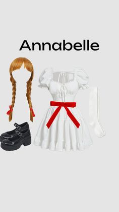 Annabelle Halloween Costume, Annabelle Costume, Annabelle Halloween, Mom Costumes, Kostum Halloween