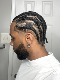 Black Male Braids Hairstyles, Black Male Braids, Male Cornrow Styles, Male Cornrow Styles For Men, Male Braids Hairstyles