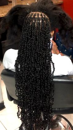 Singles Twist Hairstyles Black Women, Small Knotless Passion Twists, Small Long Twists, Knee Length Passion Twist, Xs Passion Twists Long, 30 Inch Passion Twist, Full Passion Twists, Small Bohemian Twists, Knotless Island Twist Hairstyle