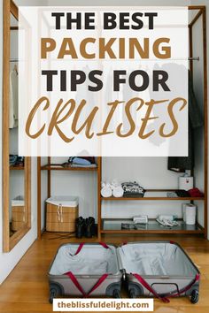 the best packing tips for cruisers