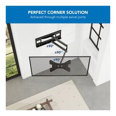 the perfect corner solution is available for all types of tvs