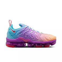 Nike Air VaporMax Plus "Fuchsia Dream/Bright Crimson" Women\'s Shoe View 1 Bright Gradient, Vapormax Nike, Nike Vapor Max